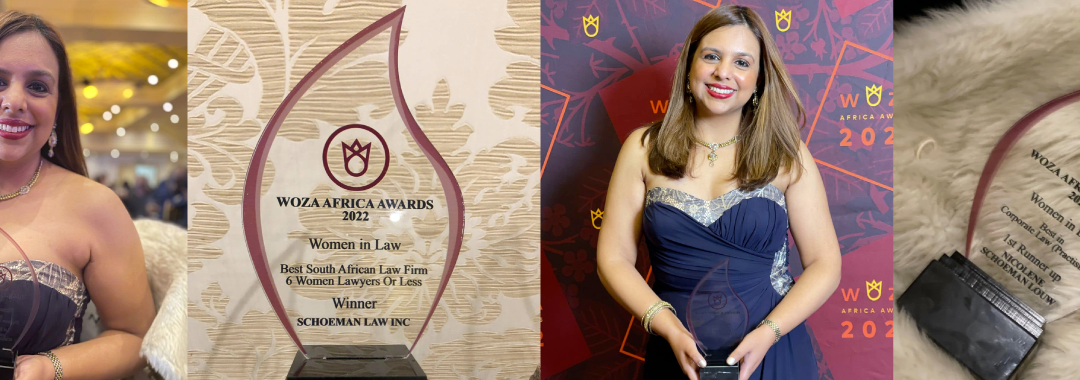 Winner – WOZA Women in Law Awards