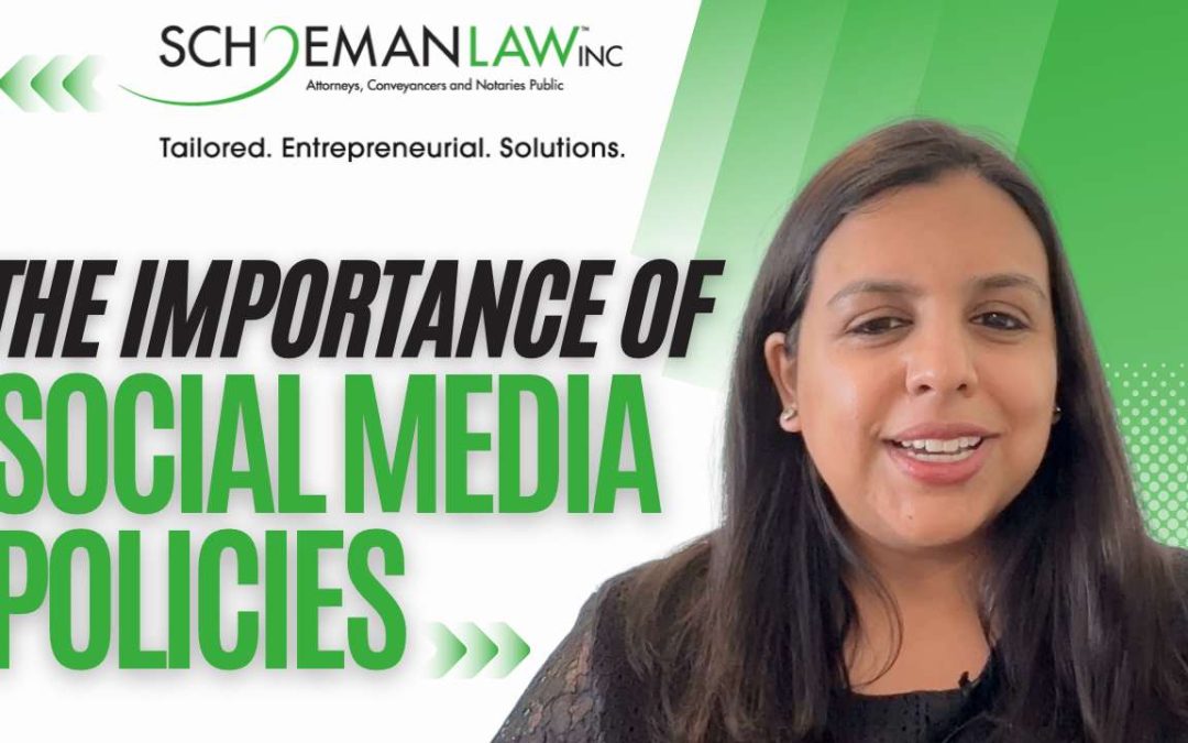 The importance of social media policies