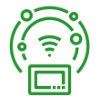 Tech driven icon